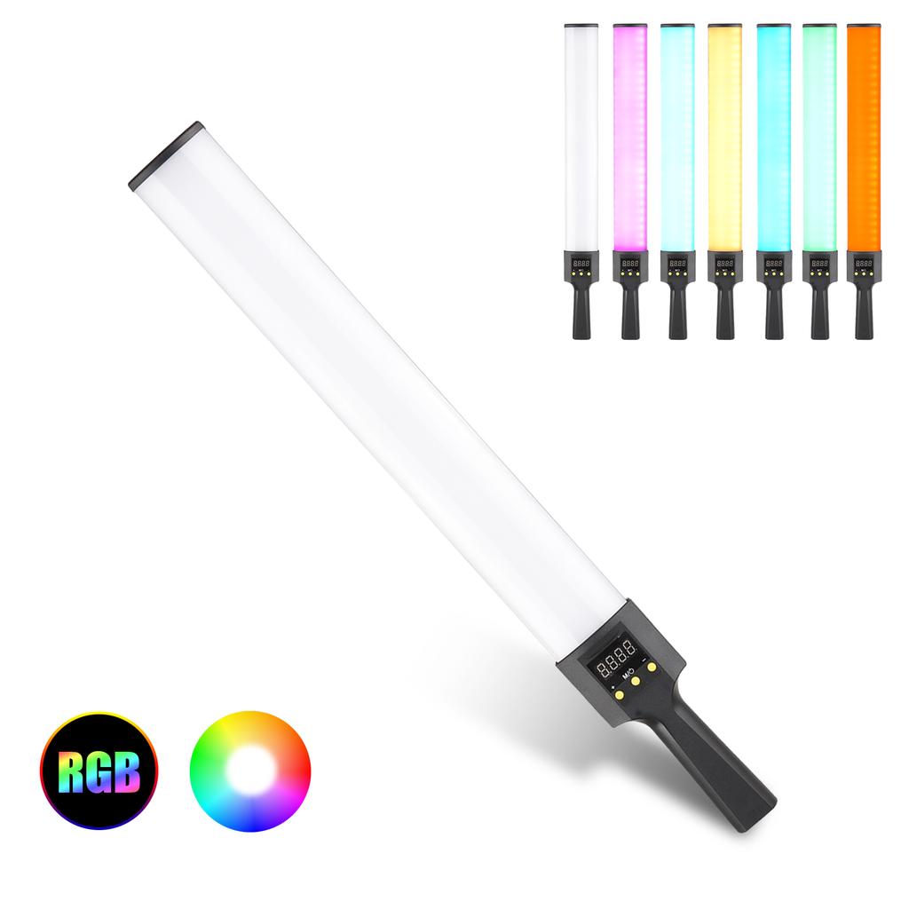 Andoer 20 Вт красочный ручной светильник RGB с палочкой для профессионального фотографического освещения 300 яркий свет