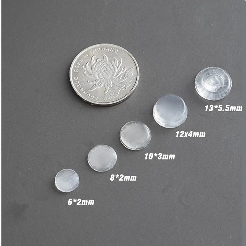 50-64Pcs Self Adhesive Door Handle Buffer Stopper Cabinet Bumper Silencer Damper Furniture Anti-collision Pad Wall Protector