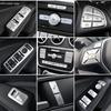 Декоративные наклейки на кнопки центральной консоли для Mercedes GLE/ML/GLS для модификации интерьера