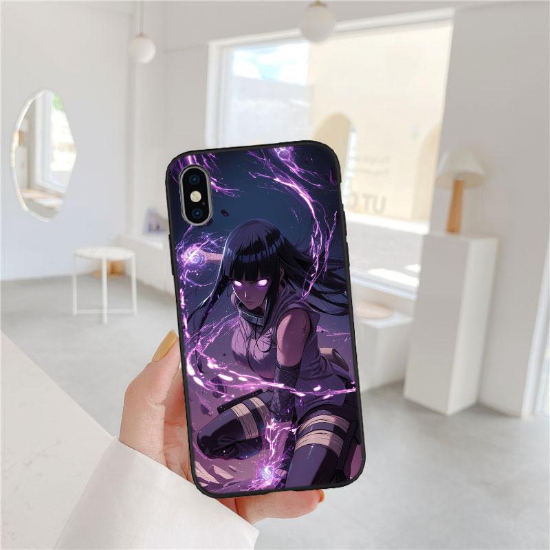 LO66 Naruto Hyuuga Hinata Soft Shell Phone Case for OPPO A3 Pro A72 A74 A76 A77 A77S A78 A79 A94 A95 A18 A40M A58