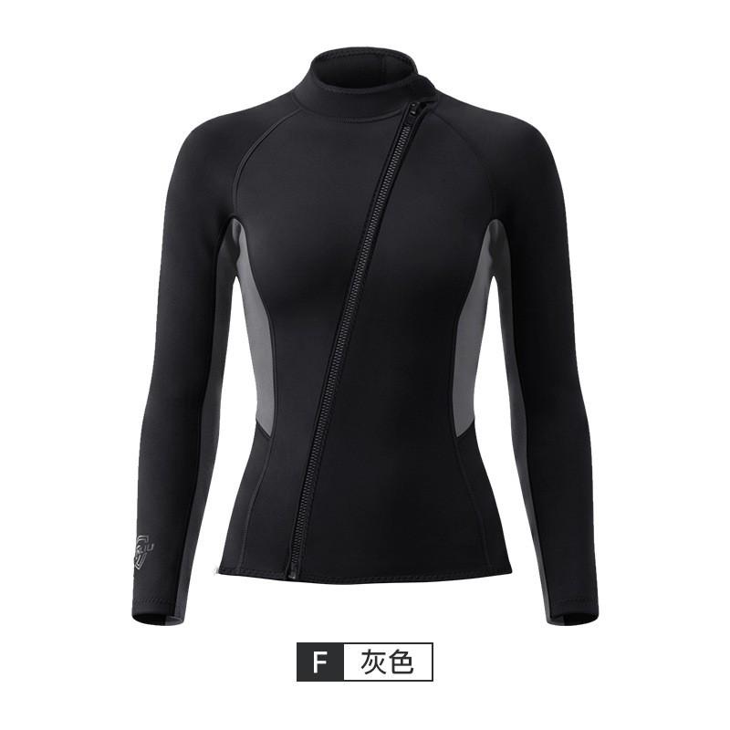 2mm Neoprene Wetsuit Top Bottom Set Men Women Diving Surfing Snorkeling Warm Water Sports Gear
