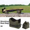 Waterproof Rifle Rest Bench Bag Set Oxford Cloth Non-Marring Strong Stitching Rifle Bag for Outdoor Activities