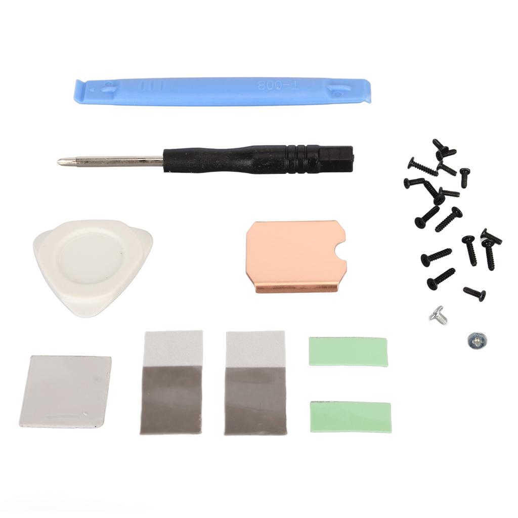 Для Steam Deck Радиатор SSD Термопрокладка M.2 2230 NVME SSD Медный Радиатор Охлаждение Термопаста Задняя Крышка Инструмент для Открытия