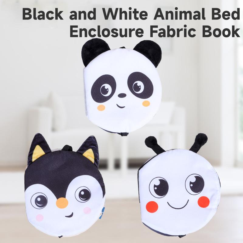 Детская мягкая тканевая книга Сенсорная тканевая книга Игрушки Игрушки для раннего развития Игрушки Монтессори Игрушки для коляски Игрушка для детской кроватки Детская книга Подарки для новорожденных