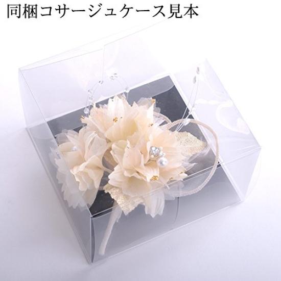 Атласная роза жемчужного цвета для входа в школу, входа в детский сад, выпускных церемоний, корсаж японского производства, 294, церемонии, церемонии, (Серебряный)