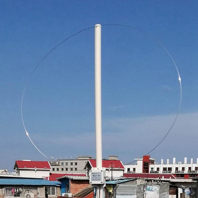 MLA-30+ Plus 0.5-30МГц Кольцевая Активная Приемная Антенна SDR Петлевая Антенна Низкий Шум Средние Короткие Волны Радио Короткие Волны(BNC)