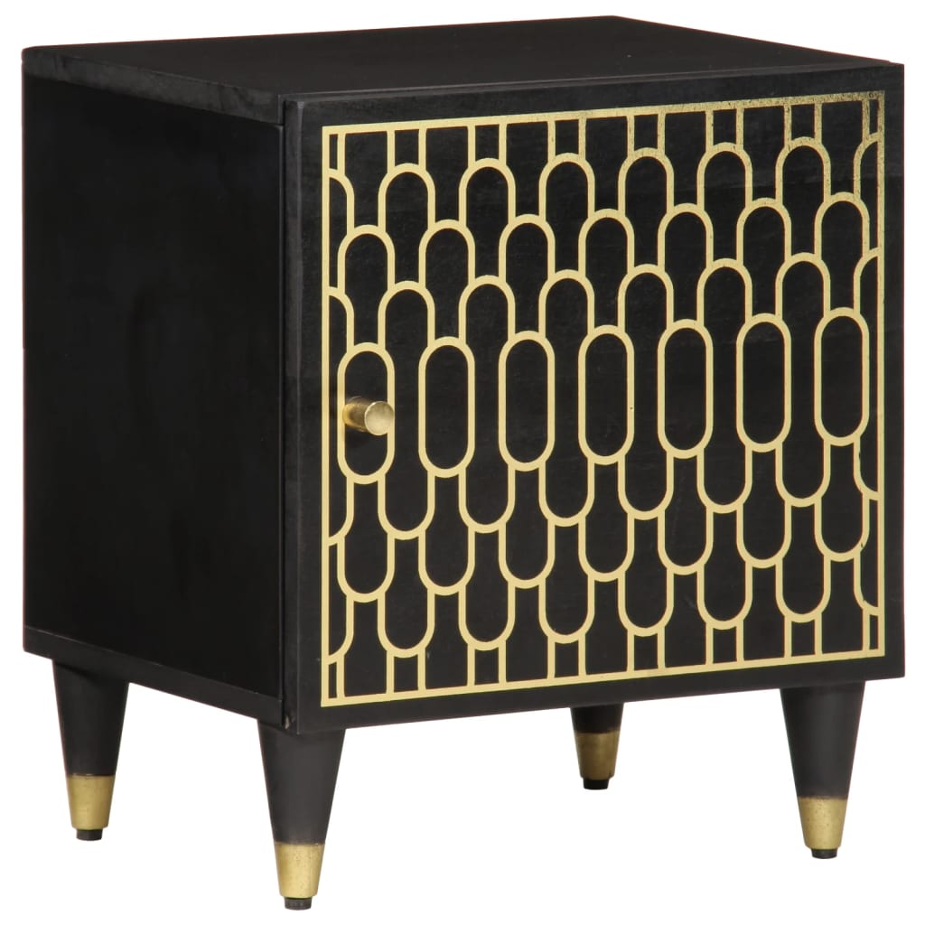 Nightstand 40 x 33 x 46 cm Solid Mango Wood
