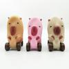Игрушка-непоседа капибара, машина капибара, игрушка-автомобиль капибара, эластичная машина капибара, мягкая расширяемая для снятия стресса