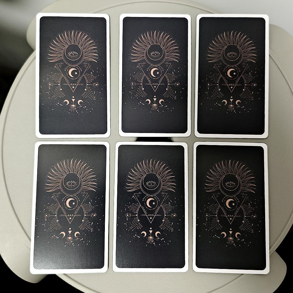 10.3*6cm Whispers of Insight - Why Oracle Deck 54 Inspirational Answers To Explore The Hidden Meanings Behind Life's Challenges