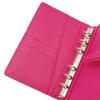 Franklin Planner Crumb Cloth Binder 64410, Pocket Size, 15mm, Passion Pink