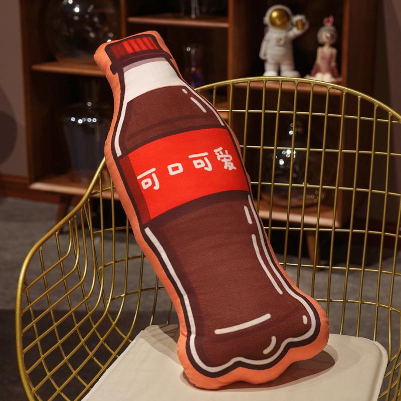 55x25 см Милая плюшевая игрушка-бутылка, подушка, мягкая подушка для паузы, офиса, кровати, сна, подушка для домашнего декора, подарок, кукла для детей, девочек