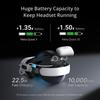 BOBOVR E3 Pro Battery Strap Plus ONE B100 Battery Compatible with Meta Quest 3 and 3S Extended Playtime Comfort Fit Enhanced VR Experience