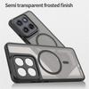 Для Motorola Moto Edge 70 X70 Air Чехол Полупрозрачный Матовый Морозный ПК+ТПУ Защита от отпечатков пальцев Полупрозрачная Крышка для MOTO Edge70