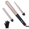 Набор щипцов для завивки волос 3-в-1, щипцы для завивки волос, палочка, инструмент для укладки волос с регулируемой температурой