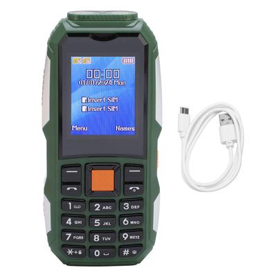 Сотовый телефон для пожилых людей, экран 1,77 дюйма, сеть 2G, аккумулятор 4800 мАч, две SIM-карты, мобильный телефон для пожилых людей