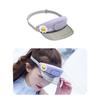 Summer UV Protection Visor Beach Hat 3-speed Regulation Electric Fan Empty Top Hat Holiday Sunshade Bicycle Sun Hat Fan