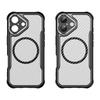 For iPhone 17 Case Compatible with MagSafe Hybrid Phone Cover Carbon Fiber