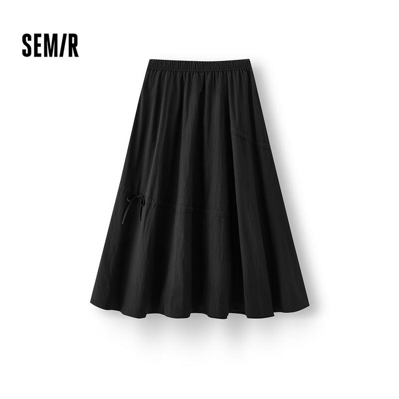 Женская миди-юбка Semir с бантом, на кулиске, с эластичной талией, А-силуэта
