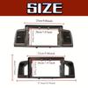 2DIN автомагнитола 9'' Рамка лицевая Подходит для Corolla E120 e 120 BYD F32007-2011 Панель приборной панели Рамка для стерео панели Рамка для приборной панели автомобиля
