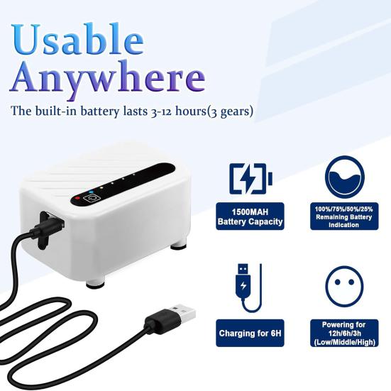 Стразы Вакуумная щетка Портативная зарядка USB-C 3 уровня всасывания Дрель Дисковая щетка Без воска