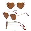 UV400 Protection Fancy Accessories Shades 90s Glasses Heart-Shaped Sunglasses Heart Sun Glasses