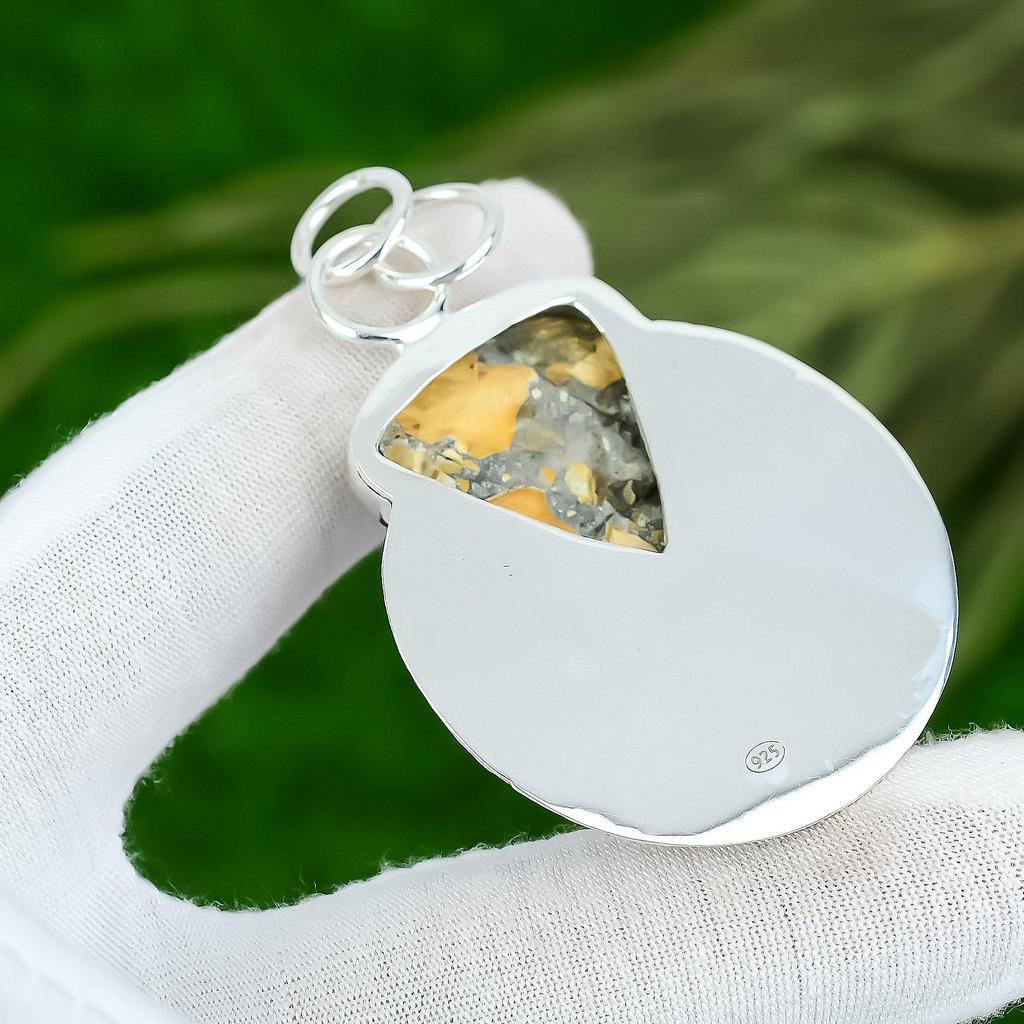 Mothers day Deal Maligano Jasper Gemstone 925 Silver Sister New Pendant Jewelry