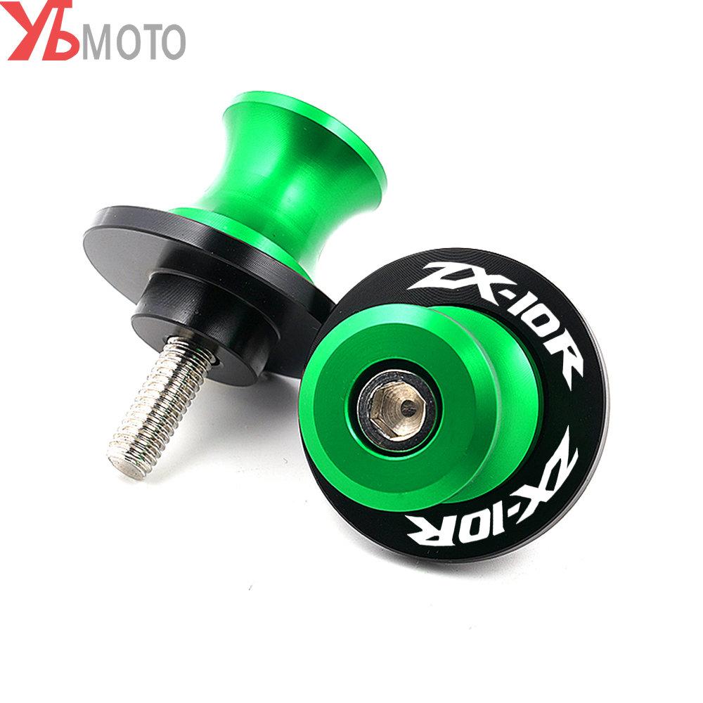 Для Kawasaki Ninja ZX10R ZX-10R ZX 10R 10 R 2005-2009 2011- Аксессуары для мотоциклов CNC Маятниковые катушки Слайдер Стенд