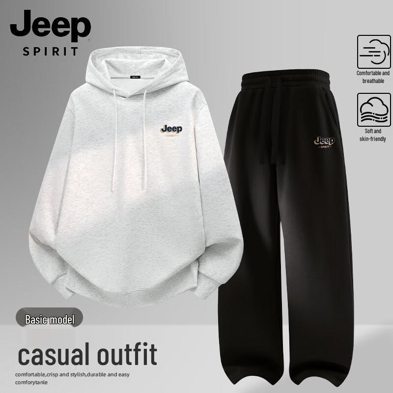Мужской комплект: Худи и Повседневные брюки JEEP SPIRIT
