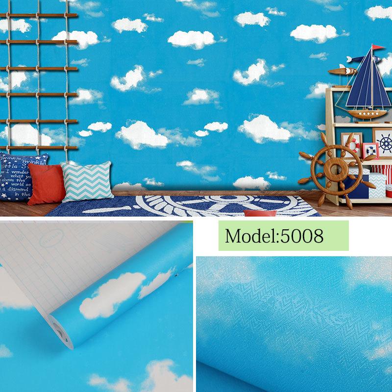 Waterproof Self-adhesive Wallpaper Bedroom Background Wall Furniture Renovation Sticker