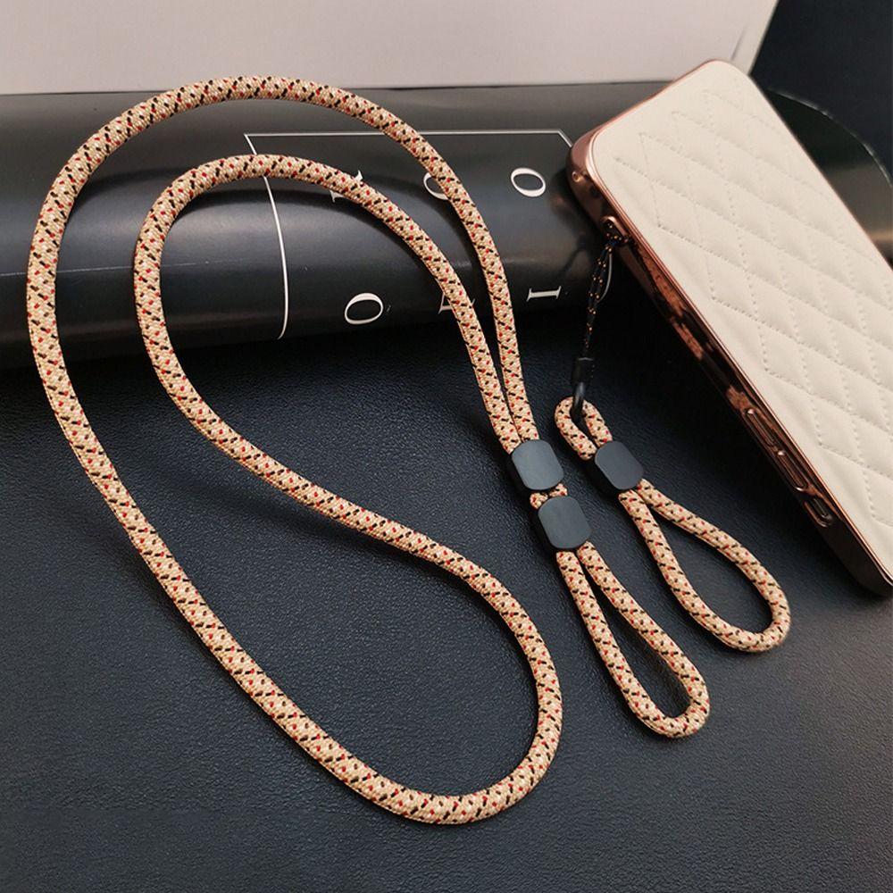 Crossbody Hand-woven Woven Rope Ornaments Neck Hanging Cord  Phone Accessories