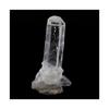 Quartz - La Gardette - 23.25 Ct - Certificate of Authenticity - Dimensions 37x18x9 Mm - Gray