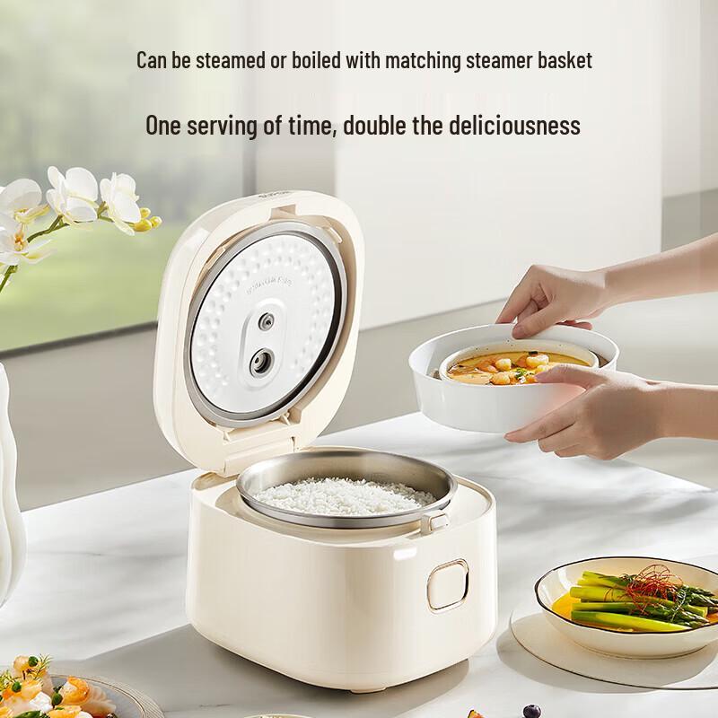 SUPOR 3L Stainless Steel Mini Electric Rice Cooker