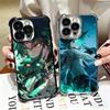 Чехол для телефона Genshin Impact Сяо с покрытием Для iPhone 16 17 Pro Max Air 16E 14 15 Plus 12 13 Mini Противоударный Чехол-подушка безопасности