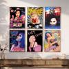 Певица Кэти Перри Аниме Постеры Липкая Белая Бумага Наклейка DIY Комната Бар Кафе Кавайный Декор Комнаты