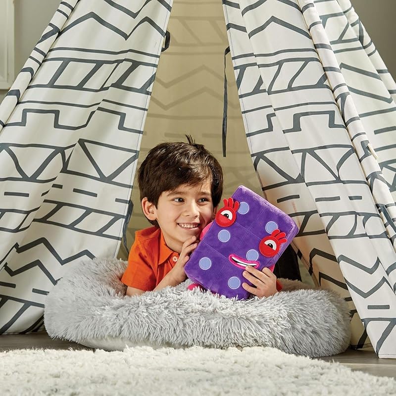 Плюшевая игрушка-персонаж Numberblocks Numberblocks Шесть 96935 Оригинал