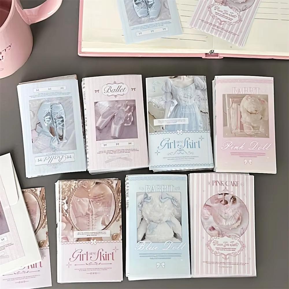 20Pcs Mix Ballet Style Cute Girls Sealing Sticker Kpop Card DIY Packing Bubble Mailer Express Box Decorative Label