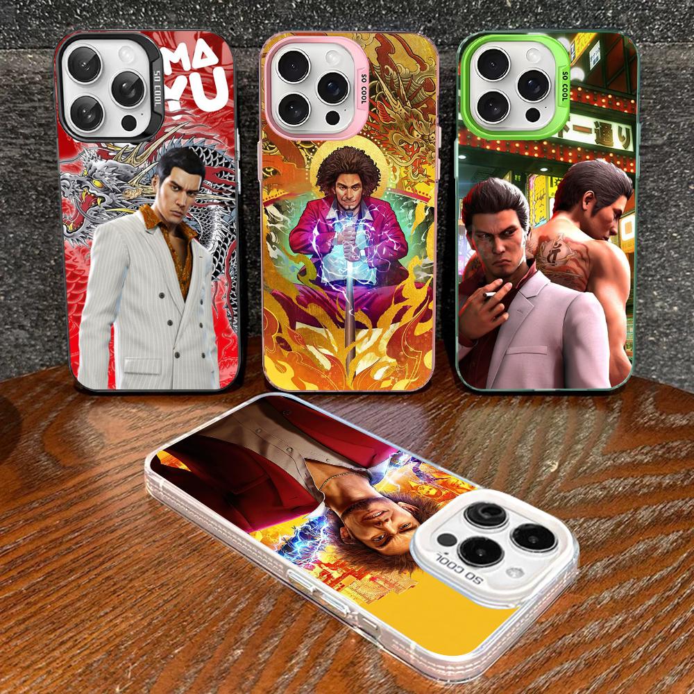 Yakuza Like A Dragon Game Phone Case For IPhone 16 15 14 13 12 11 Pro Max X XR XSMAX 8 7 Plus Matte Shockproof Back Cover