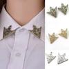 Hollowed Out Collar Brooch Tide Exquisite Clothes Decorative Pin  For Business Ceremony Banquet