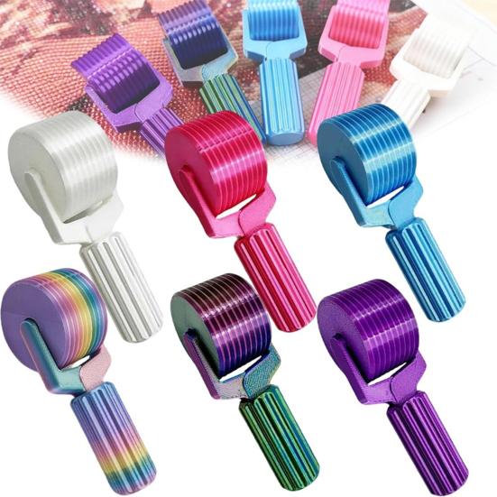 Ролик для алмазной мозаики, 3D-печатный пресс-ролик, инструмент для DIY-проектов по алмазной мозаике, ролик для рукоделия с вышивкой стразами для быстрой и аккуратной выкладки алмазов