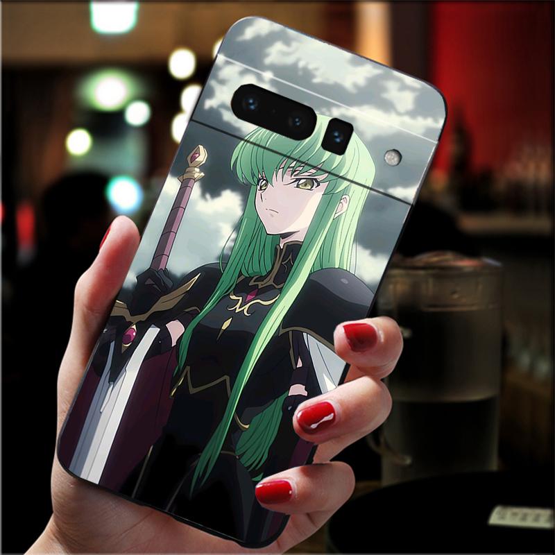 Для Google Pixel 10 9 Pro XL Силиконовый Мягкий Чехол Для Google Pixel 9A 8A 7A 6A 5 Чехол-Оболочка Code Geass cc lelouch
