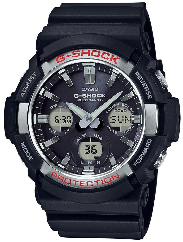 Watch Radio Solar G Black [Casio] G-Shock [] GAW-100-1AJF Men's
