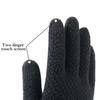 Thick Knitted Men Winter Gloves Imitation Cashmere Two Layer Touch Screen Adult Gloves Male Outdoor Mitten Thicken Gloves