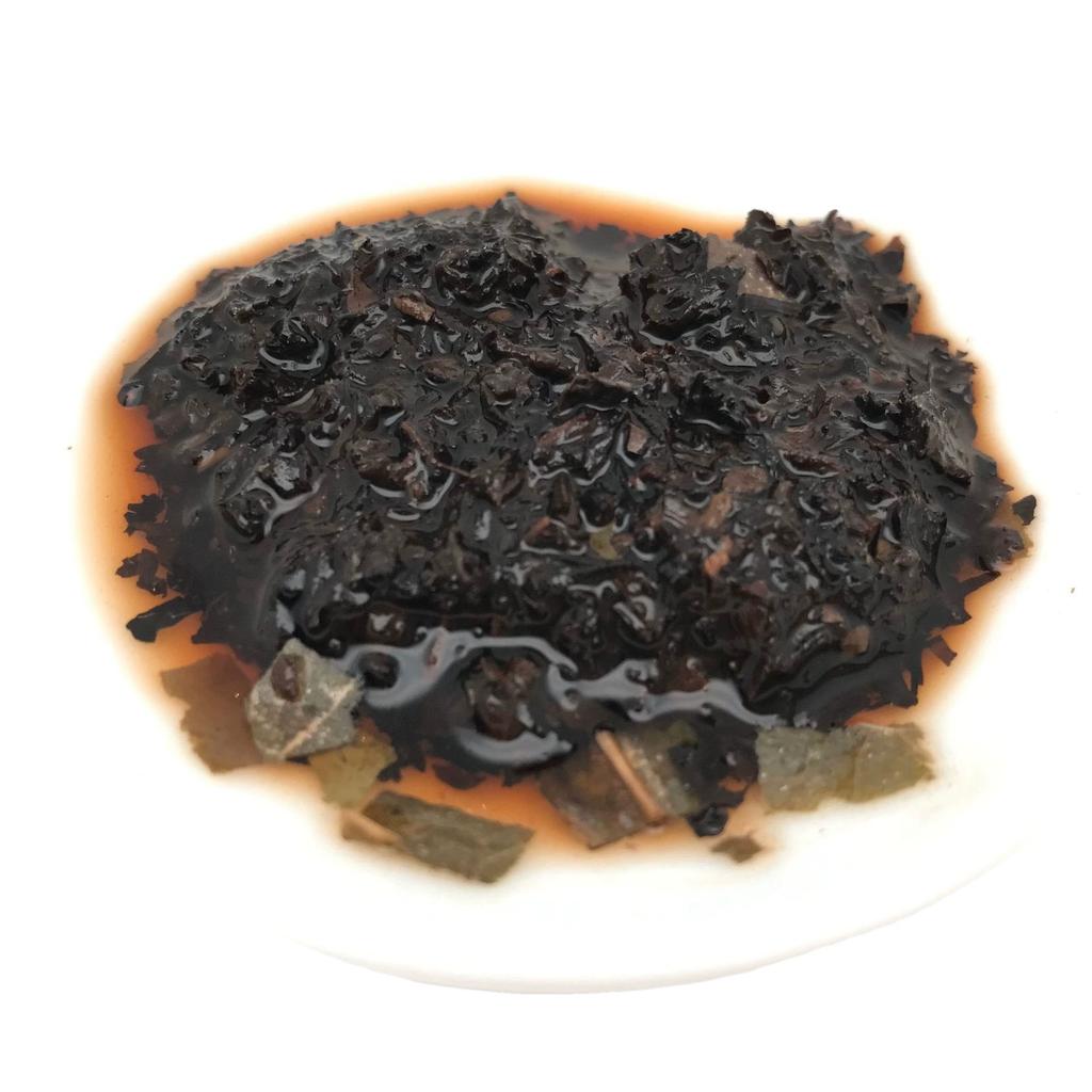 Чай Yunnan Menghai Mini Ripe Tuo со вкусом листьев лотоса 500 г Полезный напиток