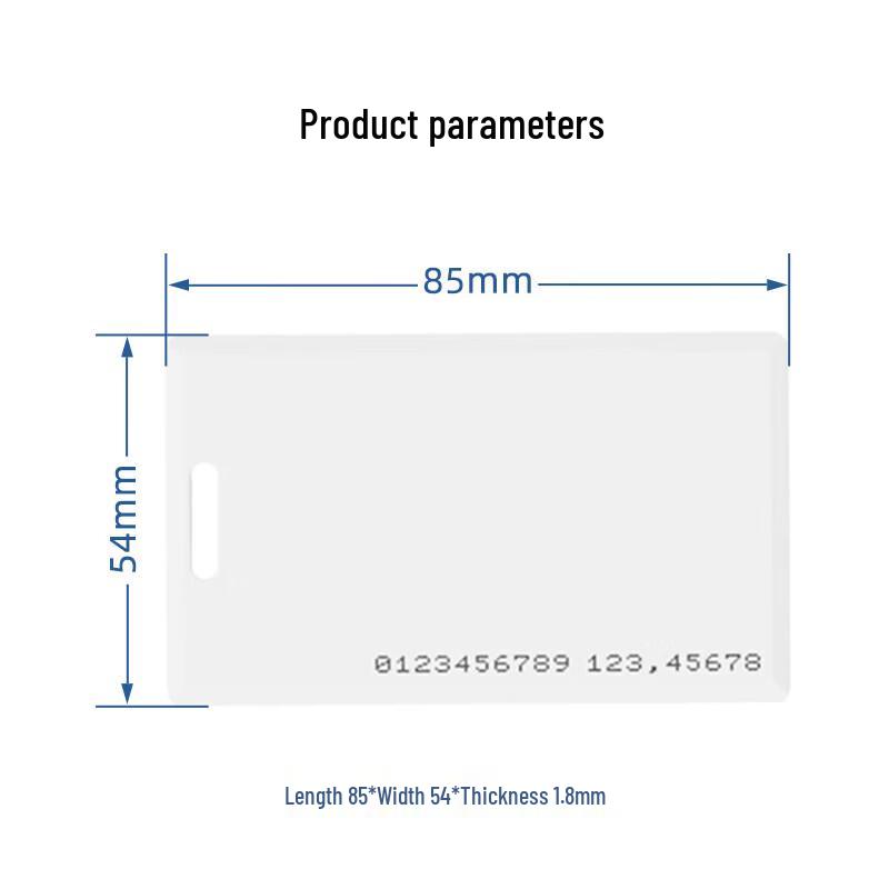 Realand RFID ID Толстые карты CN вилка (адаптер в комплекте)