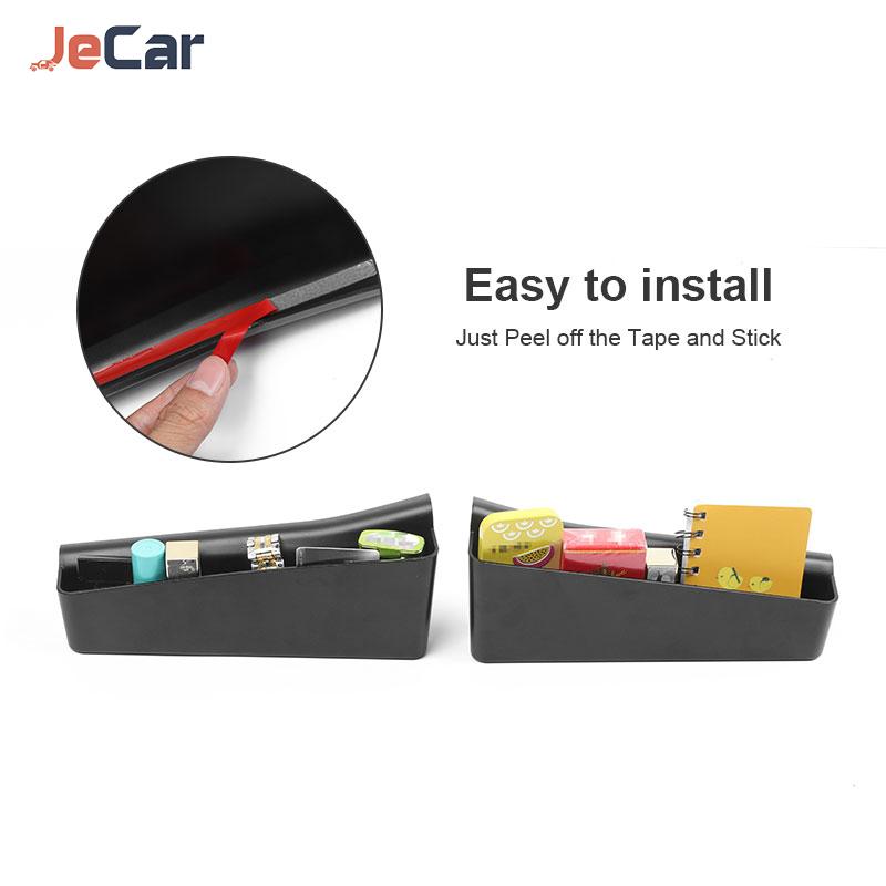 JeCar контейнер держатель для хранения коробка переключения передач консоль боковой органайзер для Jeep Compass up салон автомобиля