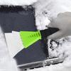 Winter Snow Shovel Non-scratching Smooth Edge Sponge Handle Labor-saving Multifunction Defrosting Portable Frost Snow Removal Scraper for Car