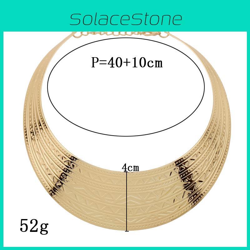 Модная Металлическая Элегантная Подвеска-Колье с Узором, Аксессуар для Одежды
