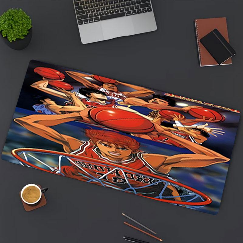 SLAM DUNK Print Mouse Pad, for Keyboard Pad Laptop PC Mat for Office Home Use, Desk Decor, Perfect Birthday Gift for Gamers