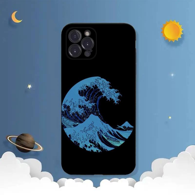 Чехол для телефона с морской волной для iPhone Samsung Galaxy Redmi Xiaomi Oppo OnePlus Note SA 7 8 9 10 11 12 13 14 20 21 22 23 53 54 Pro Max Plus Ultra TPU Soft