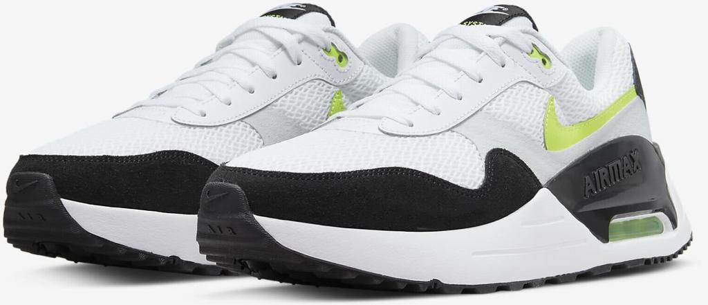 Кроссовки Nike Air Max System белый/вольтовый/чистая платина/черный